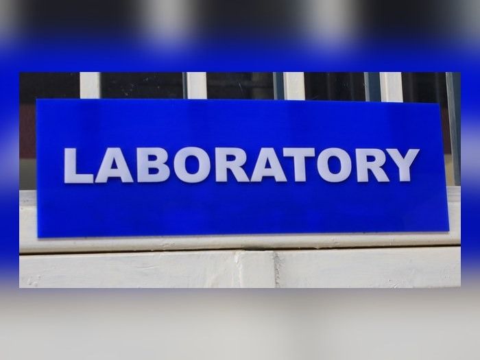 Laboratory sign at RKA Specialist Hospital, Kitui